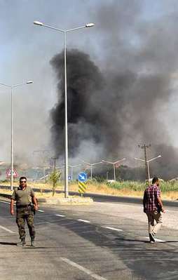 Özel harekata ait mühimmat deposunda patlama