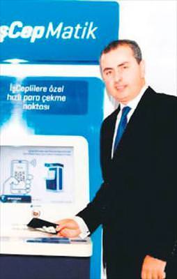 Cep telefonu ATM oldu