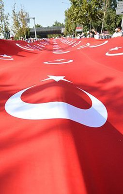 Ankara'da teröre karşı dev yürüyüş