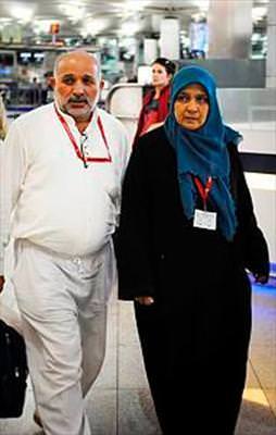 Acılı aile hacca gitti
