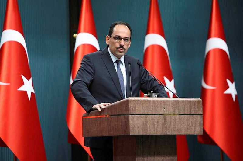 Kalın'dan İsrail işgaline tepki