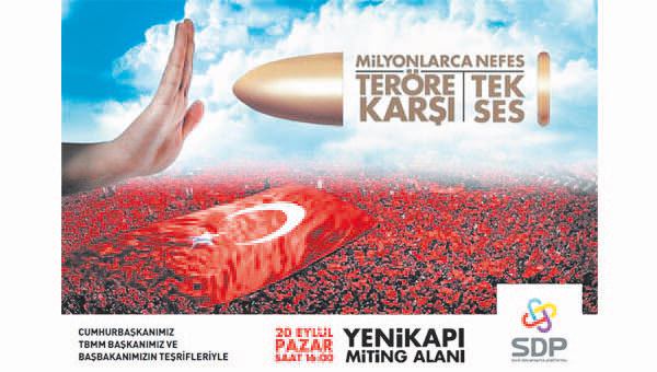 Teröre karşı tek ses