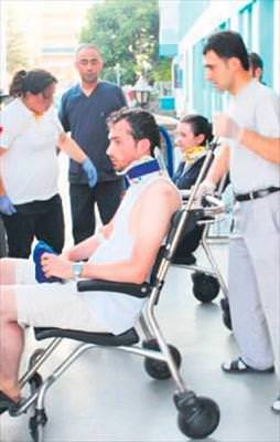 Balayından böyle döndüler