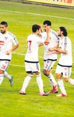 Gaziantepspor tek attı üç puanı kaptı!