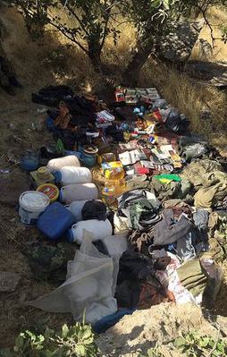 Mardin'de PKK'ya ait 4 sığınak bulundu