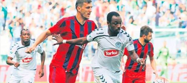 Konyaspor Mersin’i korku tüneline itti