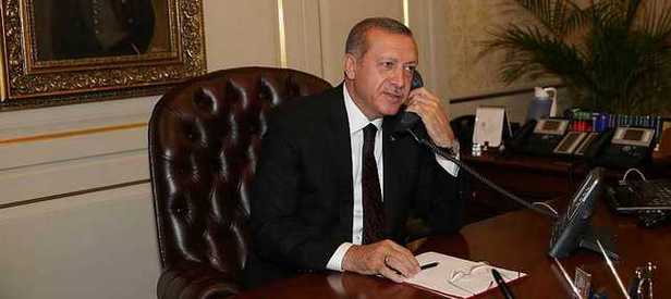 Erdoğan’dan Abbas’a bayrak telefonu