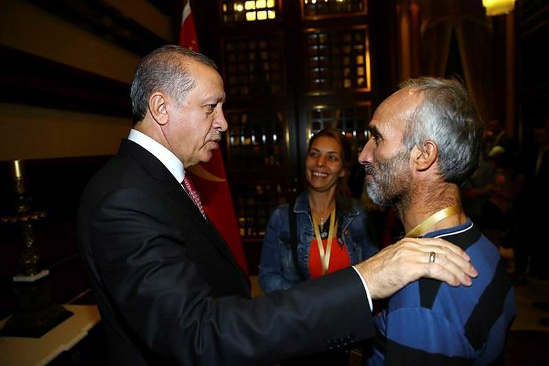 Cumhurbaşkanı Erdoğan o işçileri kabul etti