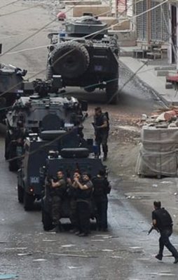 Silvan'da sokağa çıkma yasağı