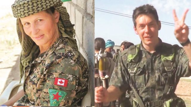 PKK'nın haçlı militanları