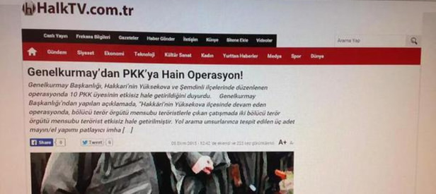 Halk TV Türk Silahlı Kuvvetleri’ne hain dedi