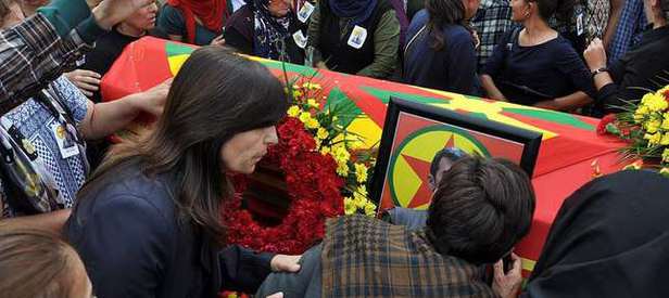 HDP’liler yine terörist cenazesinde