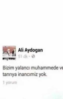 CHP'li üyeden peygambere hakaret