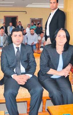 Demirtaş terörist taziyesinde