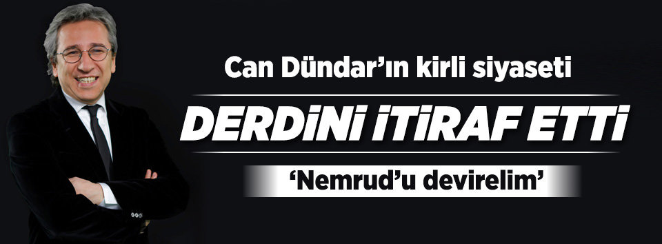 Can Dündar derdini itiraf etti