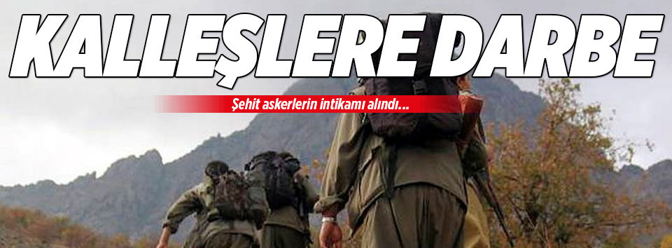 Şehitlerimizin kanı yerde kalmadı!