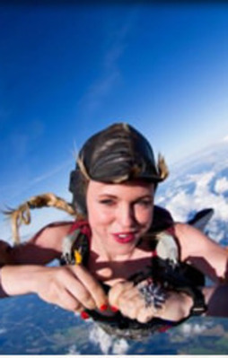 Gökyüzünde çılgın dakikalar!