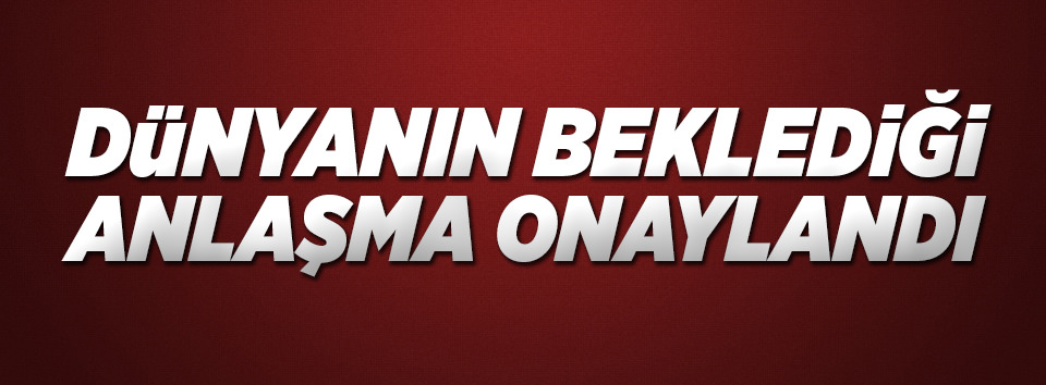 İran meclisi nükleer anlaşmayı onayladı