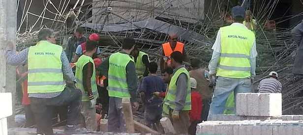 Üniversite inşaatında çatı çöktü: 2 işçi öldü