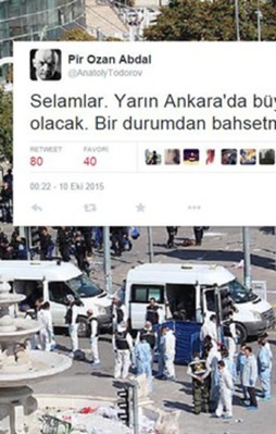 O tweeti atan gözaltında!