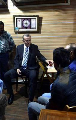 Erdoğan'dan sürpriz ziyaret