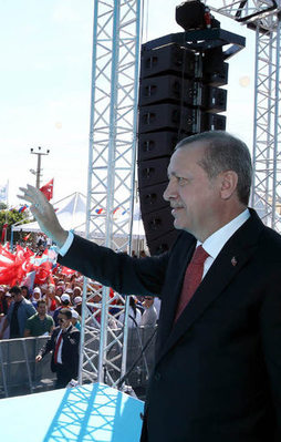 Cumhurbaşkanı Erdoğan Kıbrıs'ta konuştu