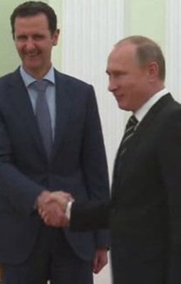 Esed Putin'le Moskova'da görüştü