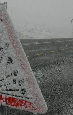 Ardahan'a mevsimin ilk karı yağdı