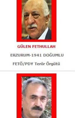 Fetullah Gülen kırmızı listede