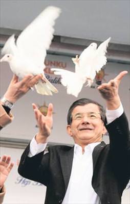 Barışa beyaz güvercin