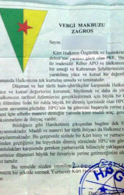 PKK esnafı canından bezdirdi