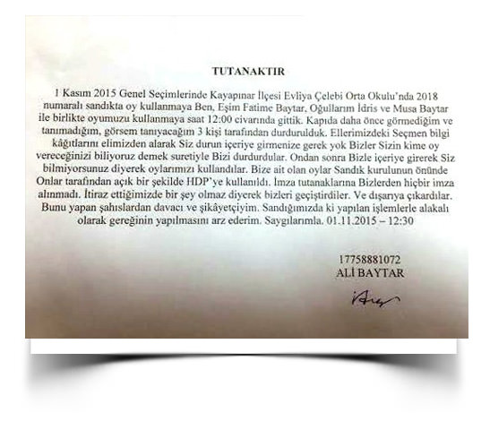 HDP’liler kimliğine el koyup oy kullandı-1
