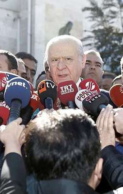 Bahçeli memleketinde hüsran yaşıyor
