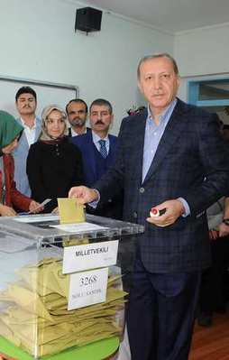 Erdoğan'ın sandığından AK Parti çıktı