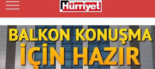 Hürriyet renk değiştirdi