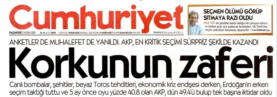Cumhuriyet ile İsrail gazetesinden aynı başlık-1