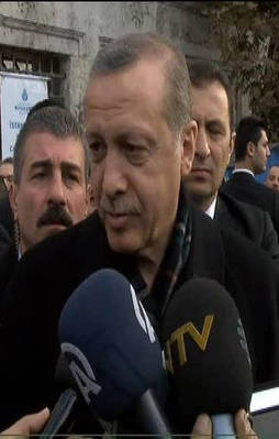 Cumhurbaşkanı Erdoğan Eyüp Sultan'da