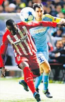 A.Madrid'e Astana şoku 0-0