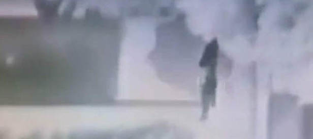 O terörist böyle havaya uçuruldu