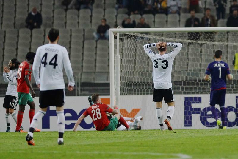 Beşiktaş Olimpiyat'ta gülemedi