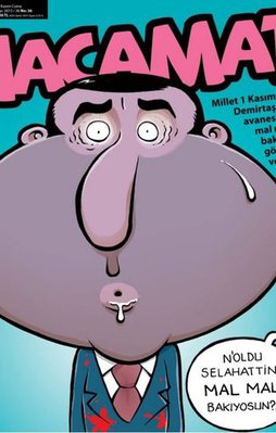 Hacamat'tan 'mor Demirtaş' kapağı