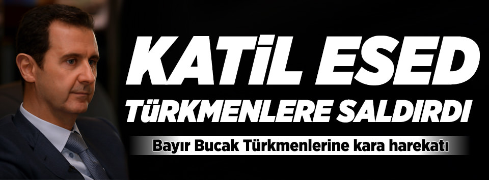"Türkmenler sadece Esed'le değil onlarla da savaşıyor"-1
