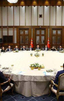 G-20 temsilcileri Külliye'de