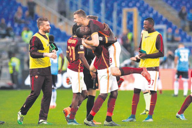 Derbilerin galipleri Dortmund & Roma