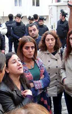 HDP'li vekiller Silvan'a giremedi