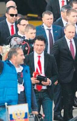 Putin'le gizli selfie