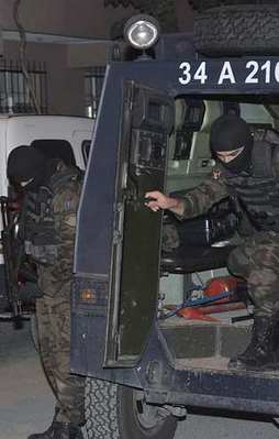 İstanbul'da terör örgütü operasyonu