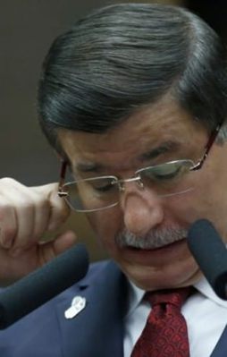 Davutoğlu'nun duygusal anları