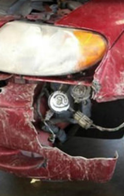 Bu arabayı bu hale getiren bir kaza değil!