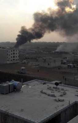 Rus uçaklarından sivil katliamı